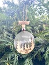 Snow Capped Mountains Ornament