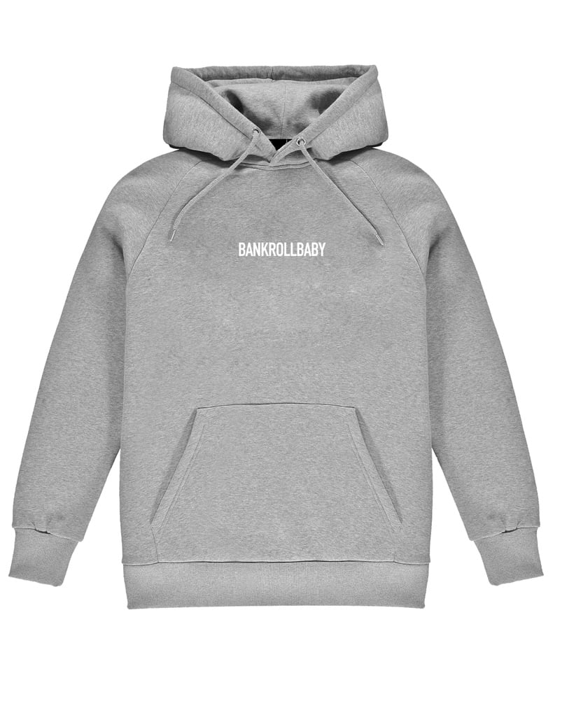 GREY SPLATTER HOODIE | Bankrollbabyuk