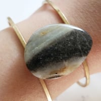 Image 3 of Black-Gold Cuff