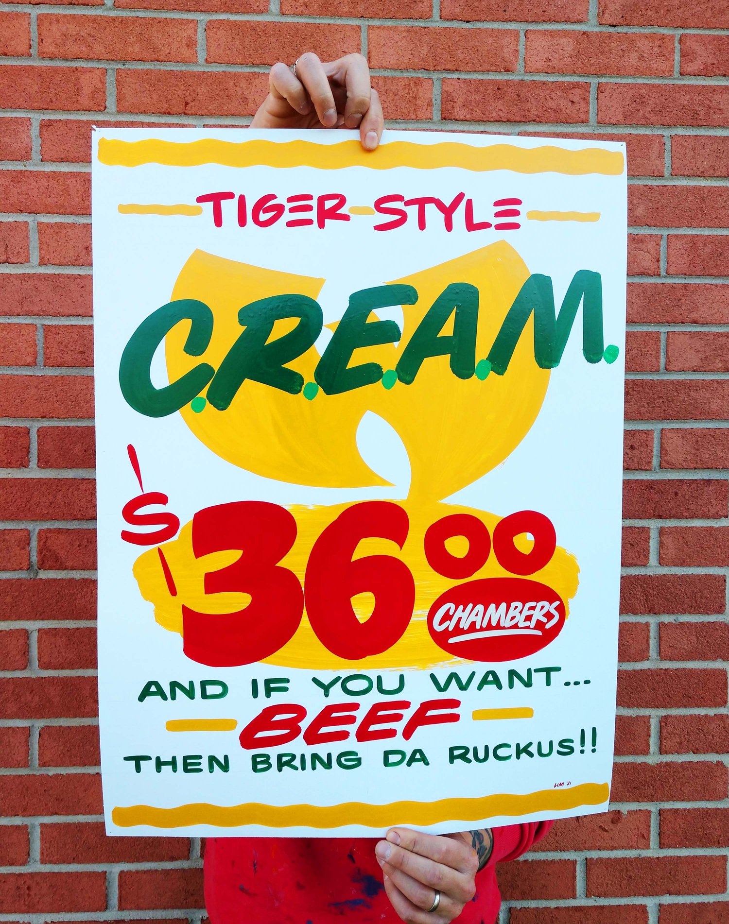 C.R.E.A.M. Deli Style Print