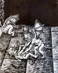 Image 3 of Dark Door - Print