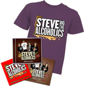 Image of Merch Kit (T-Shirt + CD + Stickers)