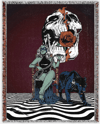 Night Panther woven blanket PREORDER