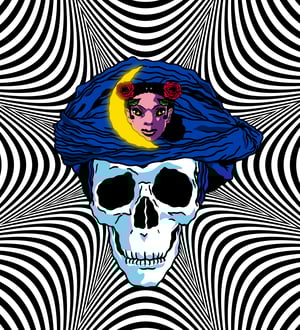 Image of Mistress of the Moon woven blanket PREORDER