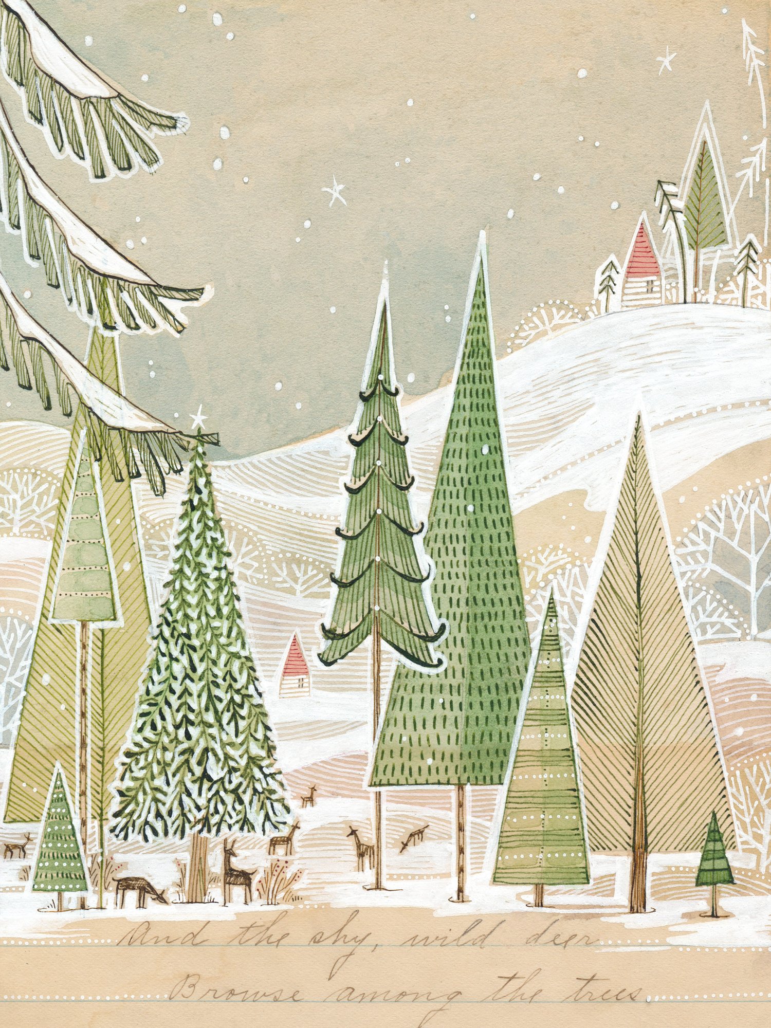 Image of Landscape of Winter Scene, by cori dantini