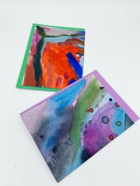 Image 1 of Magnetic Abstract Blank Cards