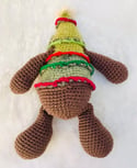 Fern the Christmas Tree Crocheted Soft Toy