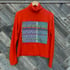 Wavy Leaves Sweater - Bright Orange Image 3