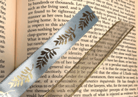 Golden Leaves Bookmarks