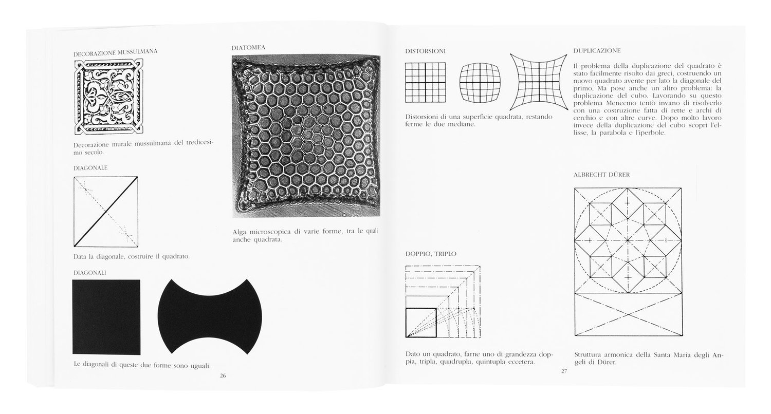 Image of Il quadrato. Bruno Munari 