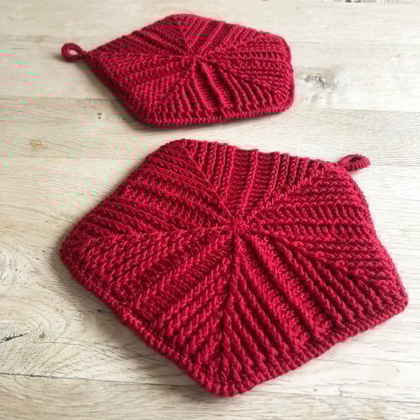Image of Krystal potholder - english