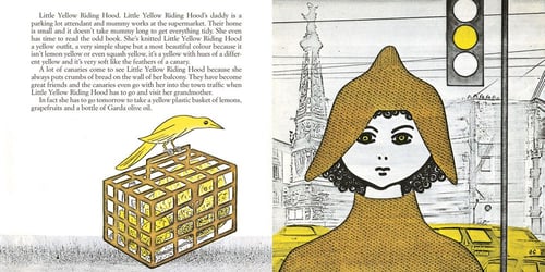 Image of Little Yellow Riding Hood. Bruno Munari 