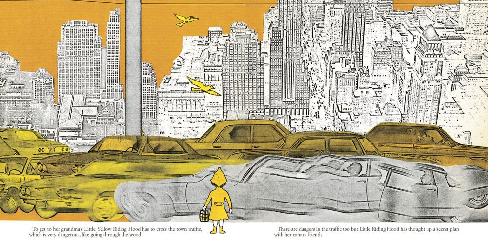 Image of Little Yellow Riding Hood. Bruno Munari 