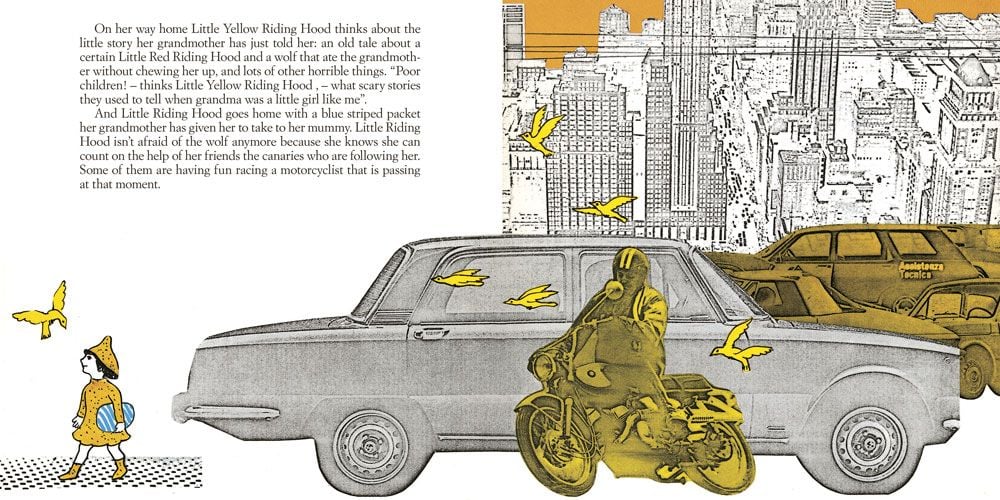 Image of Little Yellow Riding Hood. Bruno Munari 