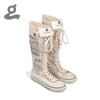 Print Canvas Boots "Coffee Diary"
