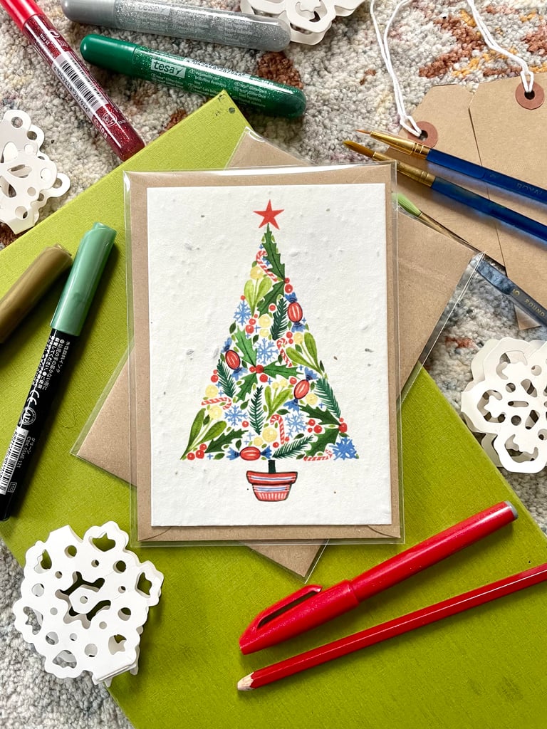 Plantable Seed Card - Christmas Tree