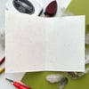 Plantable Seed Cards - Red Baubles Lino Print