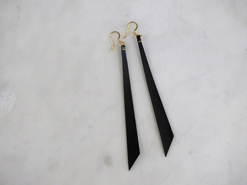 Image of Rebel Chic "Borderline" Shimmer Earrings