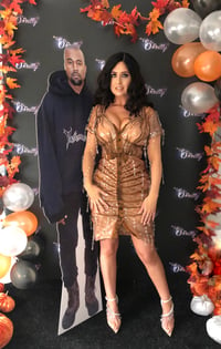 Image 2 of Kim Kardashian Met Gala  Wet Look Dress and Wig