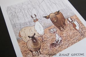 Animal Gang print