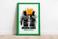 Image 1 of Brendan Burns Splatter Effect A3 Print (Unframed).