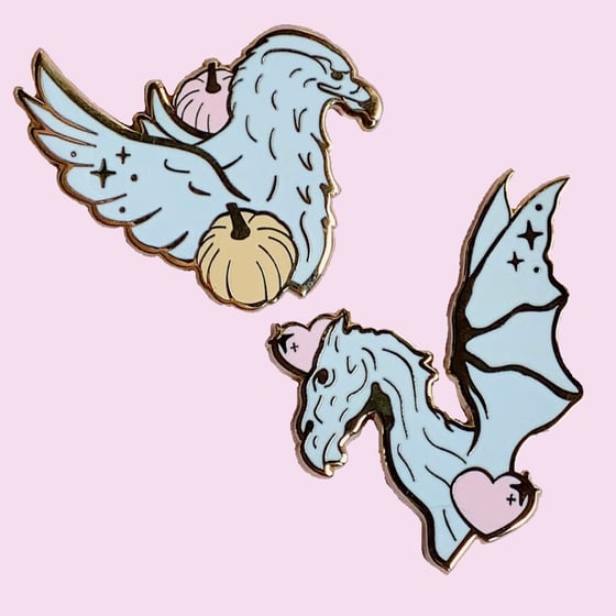 Image of Buck & Thestral Pins