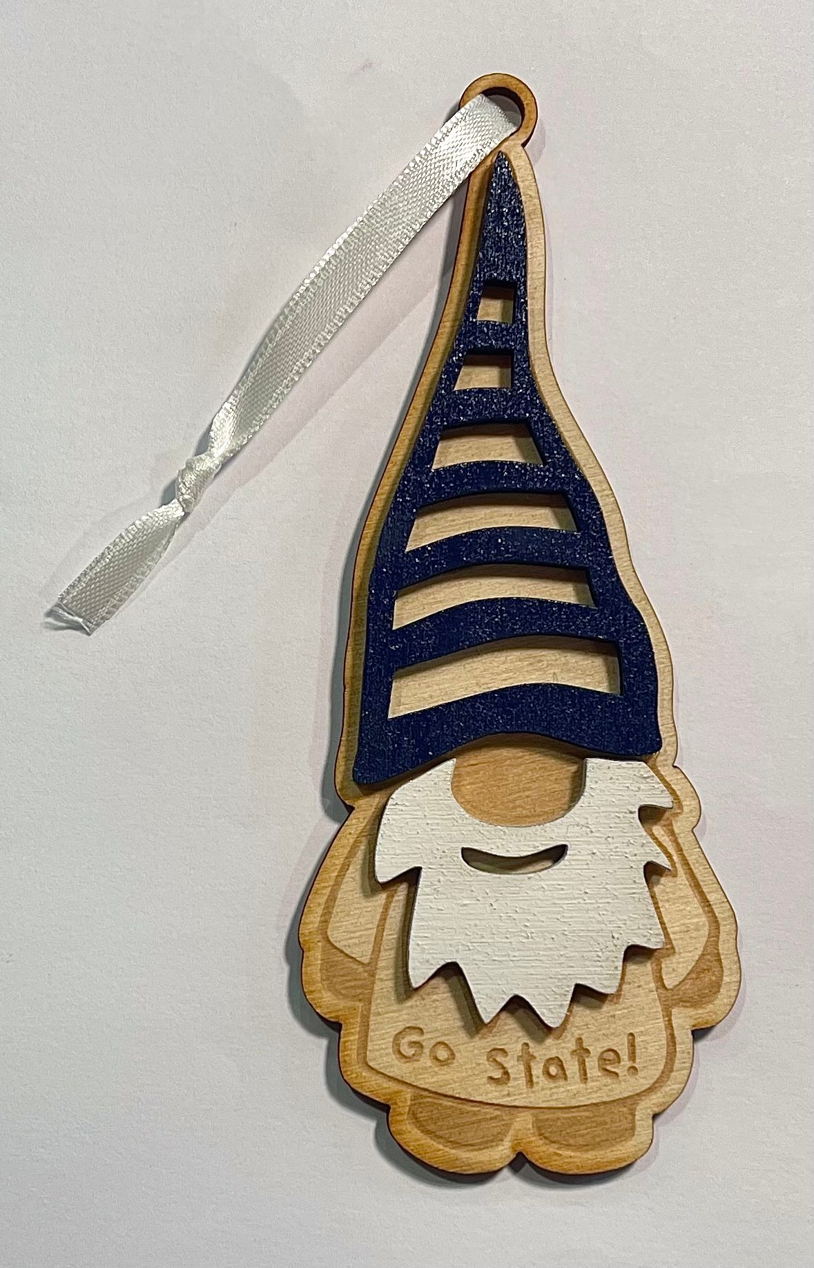 Image of Go State Gnome Ornament 