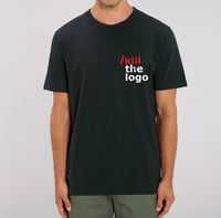 Image 3 of killthelogo 'badge' t-shirt black