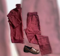 JOGGER straight zipper