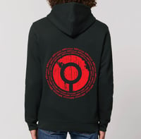 Image 3 of killthelogo 'badge' hoodie black