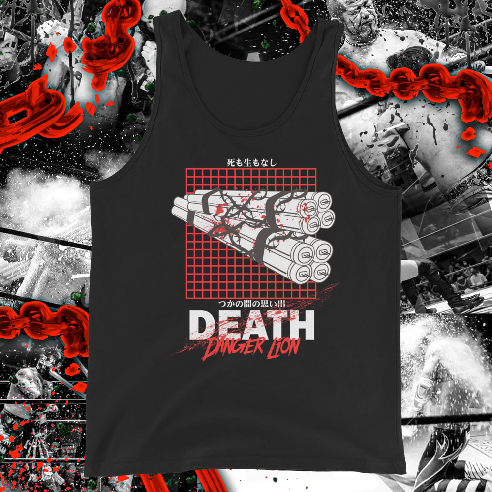 Image of NO DEATH NO LIFE BLACK/RED TANK