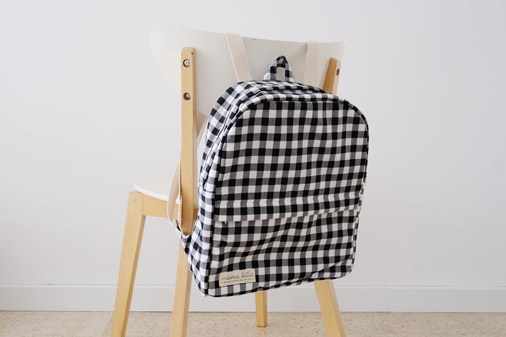 Image of BACKPACK · Vichy Negro