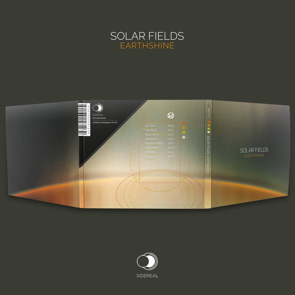 Image of Solar Fields 'Earthshine' digipak CD