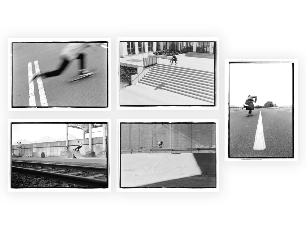 Skateboarding Postcard Set