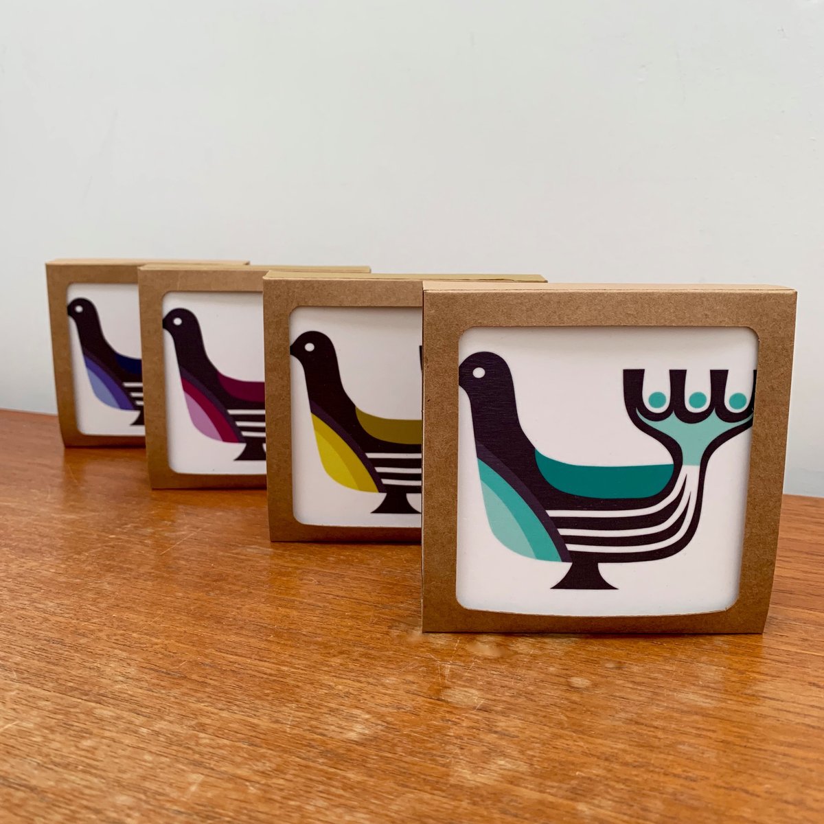 Nordic Birds Coasters