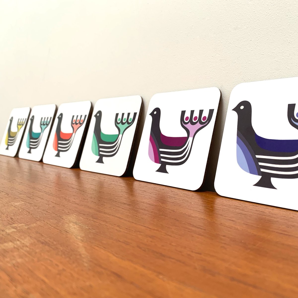Nordic Birds Coasters