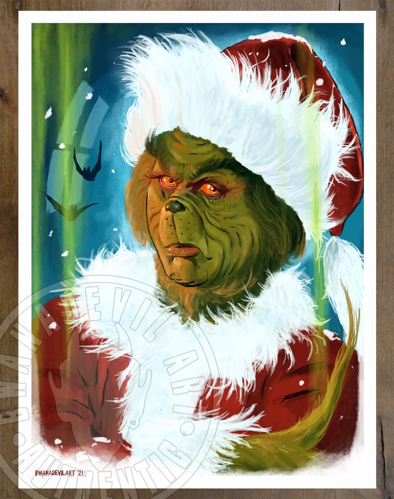 Image of The Grinch! 9x12 in. Art Print