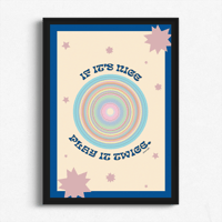 Image 3 of If It's Nice, Play It Twice Print