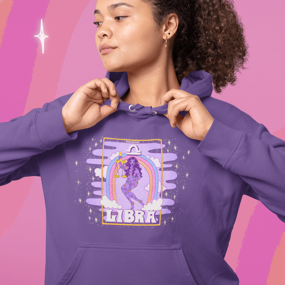 Image of LIBRA PULP ASTROLOGY SWEATSHIRT