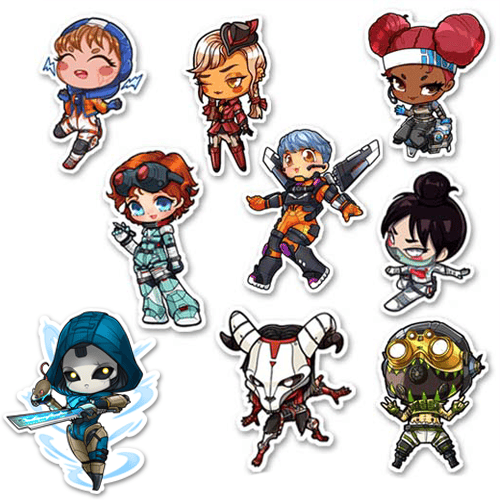 Apex Chibi Keychains