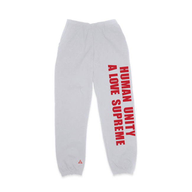 human unity tri sweatpants  red