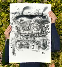 Image 1 of Penny Bun - LARGE Print *Deckle Edges