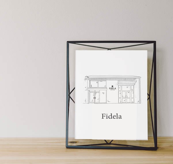 Image of Fidela Coffee Print