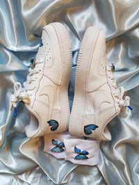 Image 4 of NIKE AIR FORCE 1s BUTTERFLY SNEAKERS 