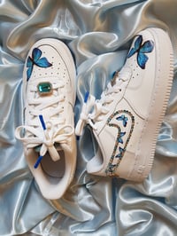 Image 5 of NIKE AIR FORCE 1s BUTTERFLY SNEAKERS 