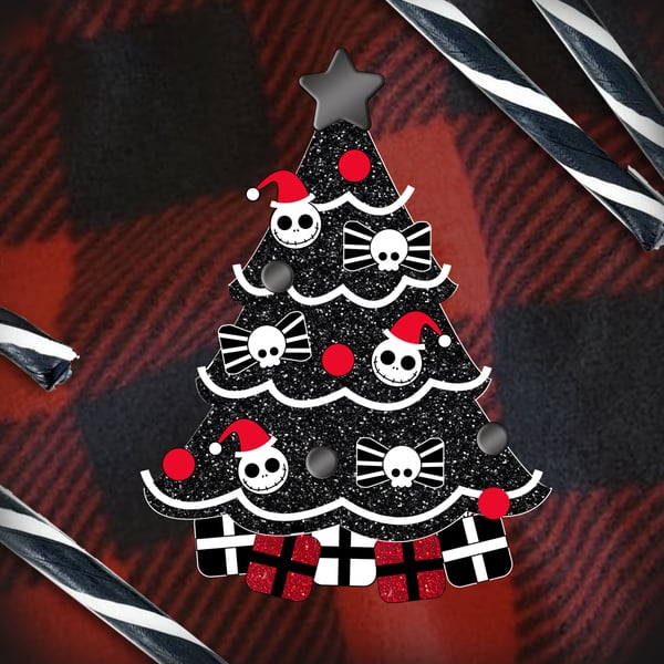 Image of Jack's Xmas Tree Enamel Pin