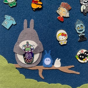 Free US Ship - Totoro Inspired Enamel Pin Board