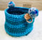 Image of Crocheted Sea Side Basket