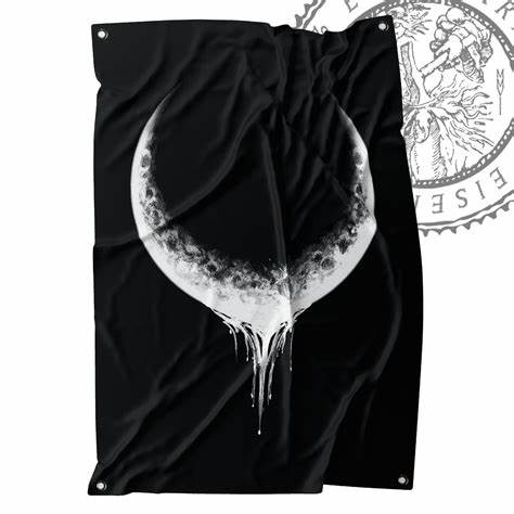 Image of Moon Emblem Flag
