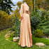 Gold "Beverly" Dressing Gown w/ Crystal Button Cuffs Image 4
